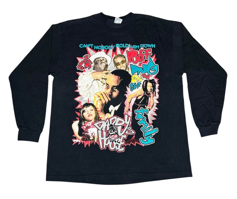 Vintage 90s Puff Daddy and The Family Tour Rap T-Shirt